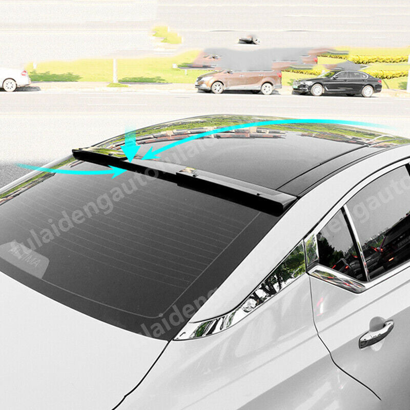 Gloss Black Rear Window Roof Lip Spoiler Visor for Nissan Teana Altima 2019-2023