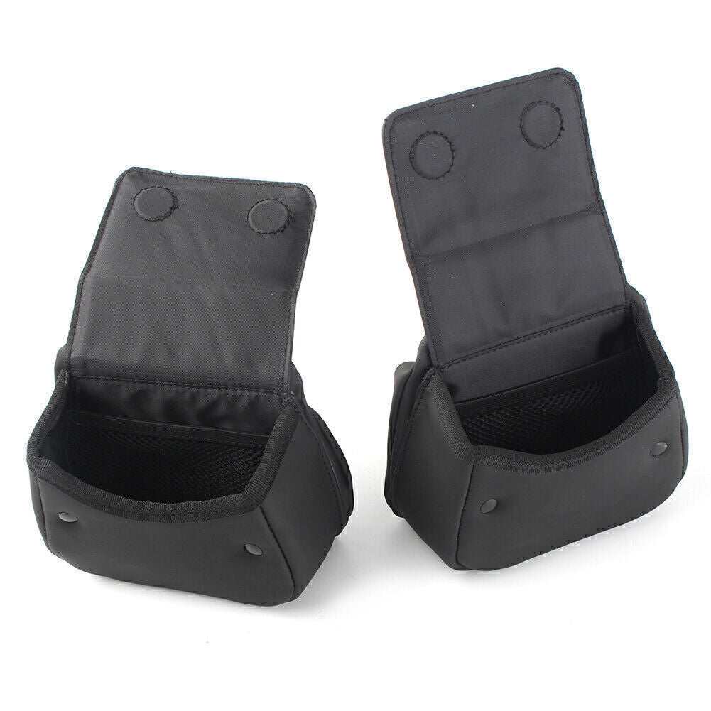 Fit for Harley Touring Ultra Limited 2014-2020 Fairing Lower Door Pocket Bag Black