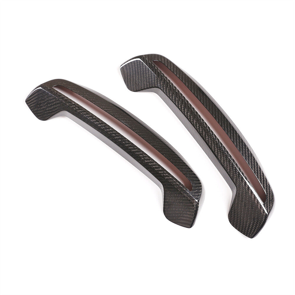 Real Carbon Fiber for Seat Back Panel Decorative Trim for BMW 3 Series G20 G28 2020+