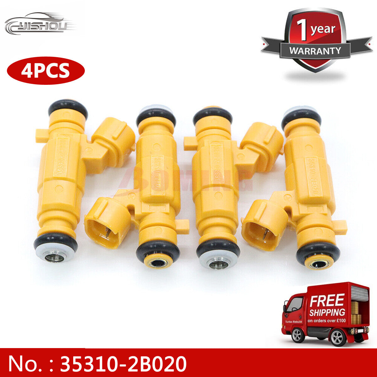 The all-new 35310-2B020 fuel injector nozzle is suitable for Hyundai i20 and for Kia 1.4/1.6 G4FG.