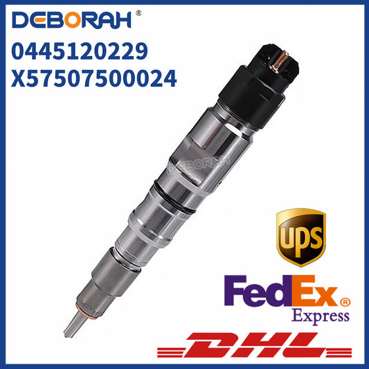 Diesel Fuel Injectors 0445120229 Common Rail Injector X57507500024 for MTU