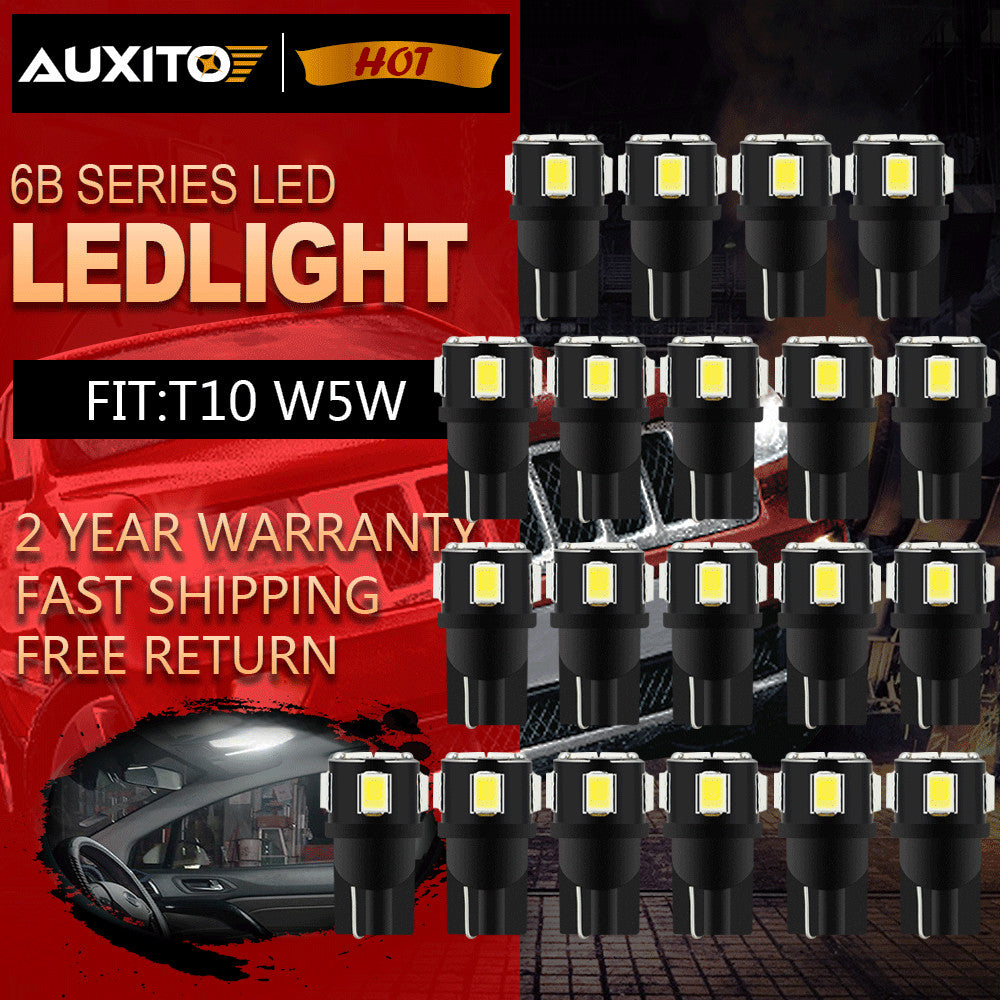 20x Audison T10 194 168 W5W SMD LED White Light