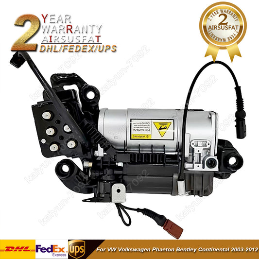 AIR SUSPENSION COMPRESSOR W/ VALE BLOCK for VW PHAETON for BENTLEY GT