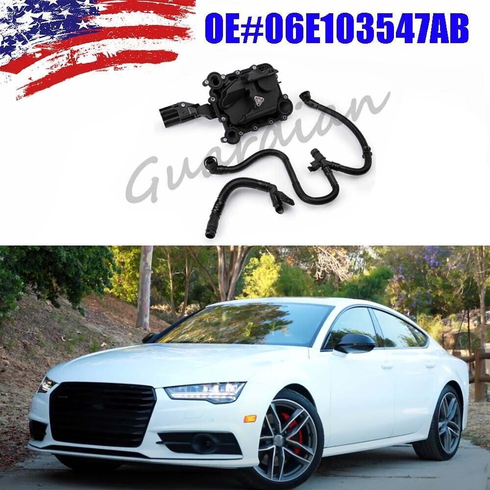 Oil Separator PCV Valve Vent Trim  Hose Tube 06E103547AB for Audi A8L Q5 Q7