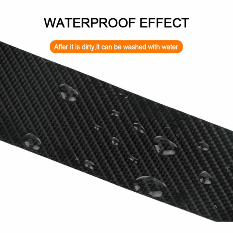 Carbon fiber stickers, fiber protective pads, wear covers, scratch-resistant strips, car door and body trim