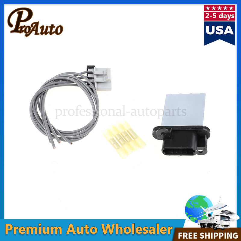 Heater Blower Motor Resistor w/ Harness 8713804052 for Toyota Tacoma 2005-2020