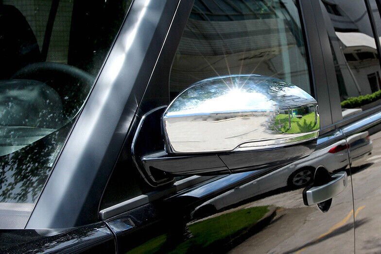 for Range Rover Sport 2014-22 Chrome ABS Rearview Side Door Mirror Cover Trim 2X