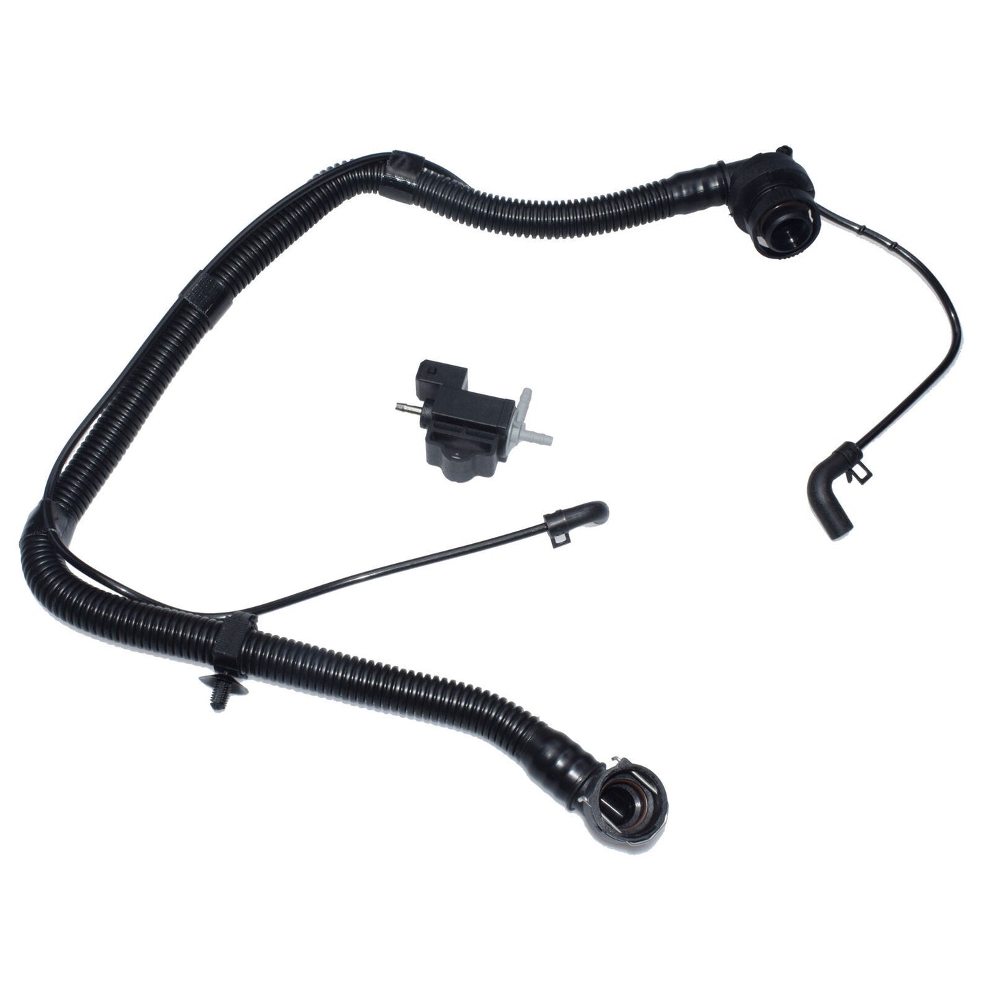 for Buick for Chevy Trax Encore Sonic PCV Hose Tube + Turbocharge Bypass Solenoid 1