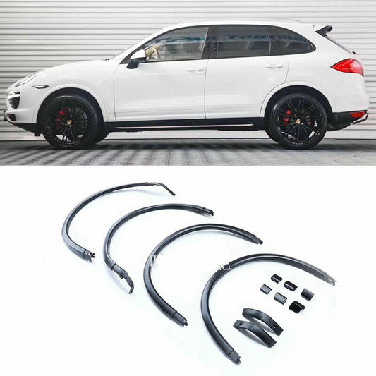 for Porsche for Cayenne GTS 2015-17 Fender Wheel Eyebrow Protector Wheel Arch Strips