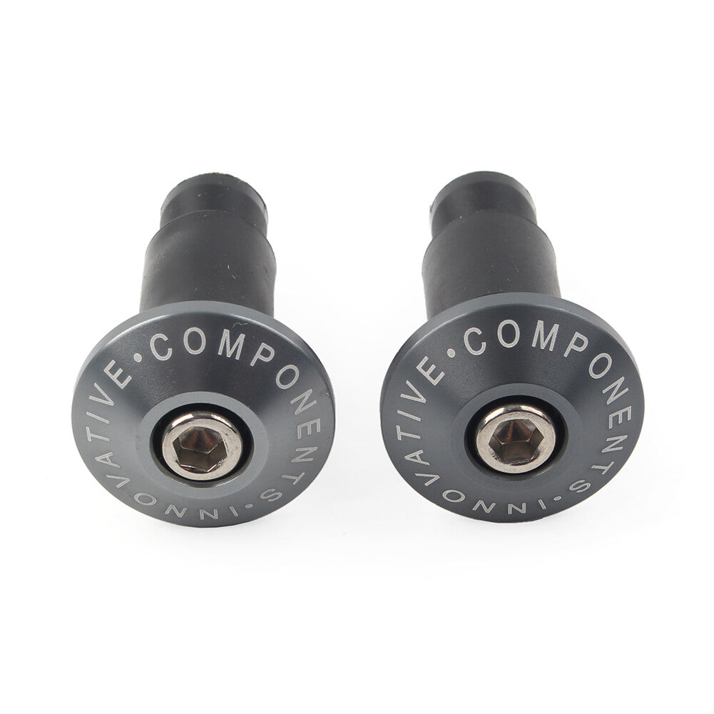Motorcycle 7/8Handle Bar End Weights Handlebar Grips Cap Plugs Dirt bike Grey