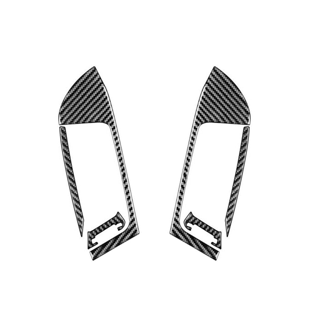Carbon Fiber Central Air Outlet Cover Trim For Silverado for GMC for SIERRA 2014-2018