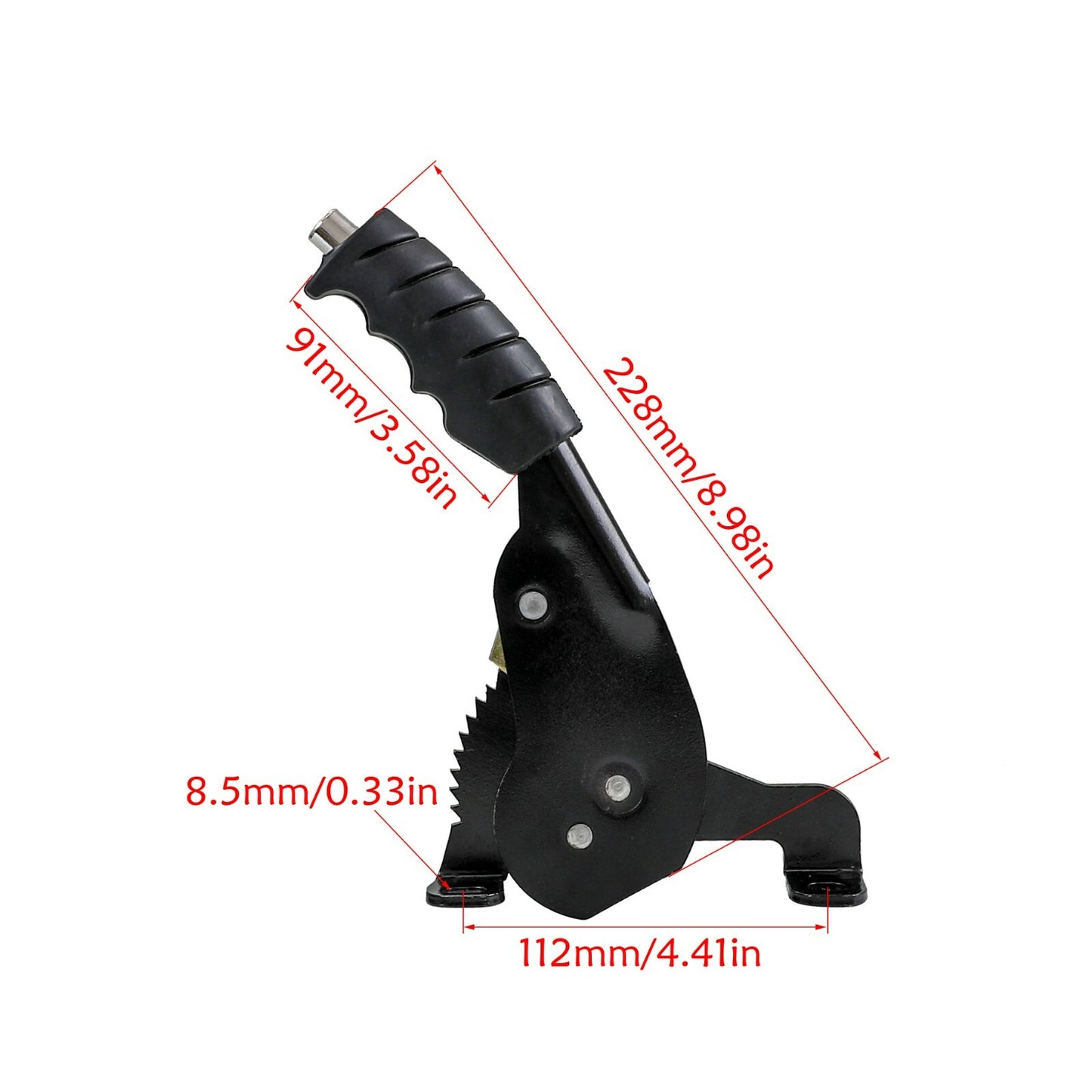 Handbrake parking lever suitable for electric tricycles, 3-wheeled bicycles, and all-terrain vehicles.