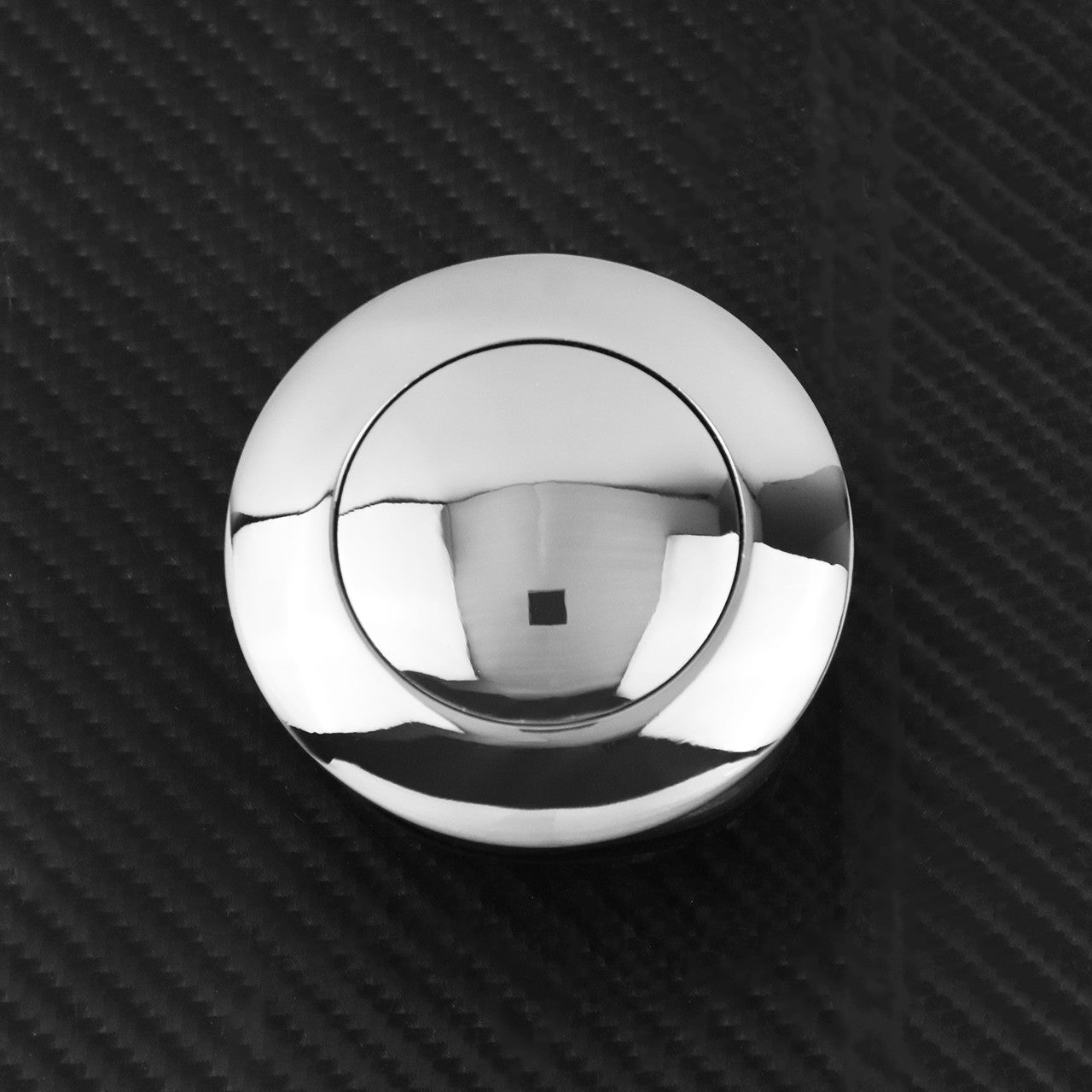 Chrome Flush Pop Up Gas Cap Fuel Tank Screw Fit for Harley Sportster Touring FXD