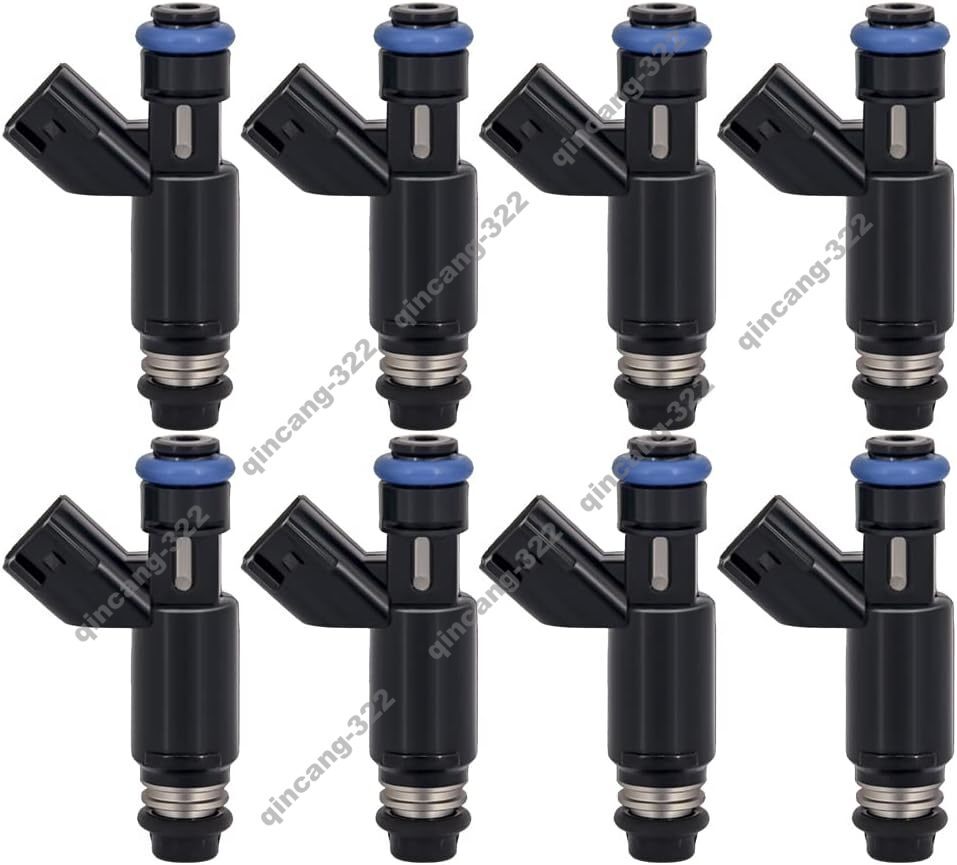 8 Pieces Fuel Injector 12580426 for Cadillac Vehicle 2002-2005 for Escalade