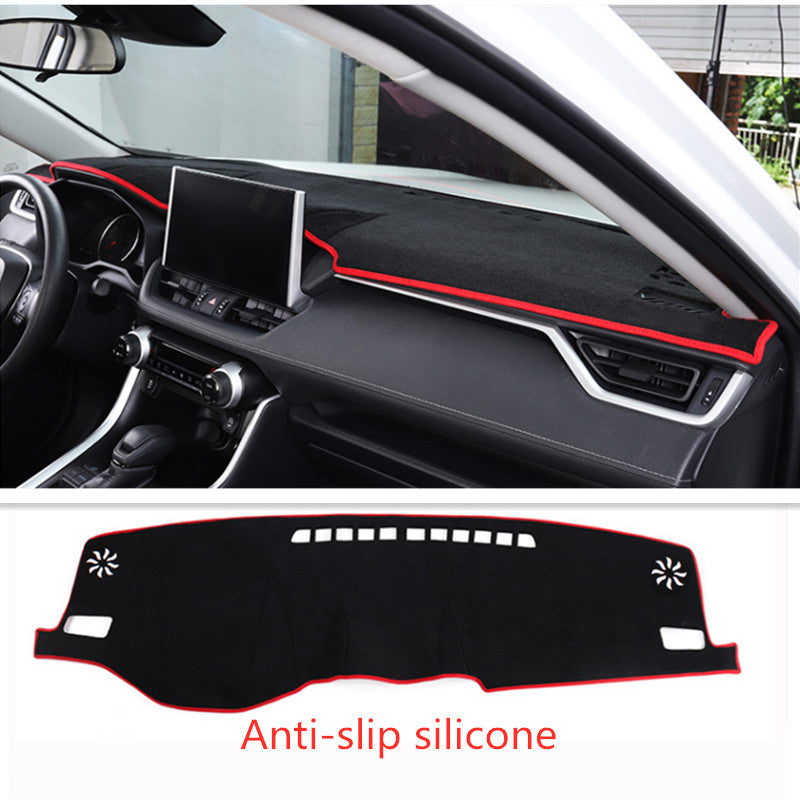 1X Inner Dashboard Dash Mat Non-slip DashMat Sun Shade for Toyota Rav4 2019-2023