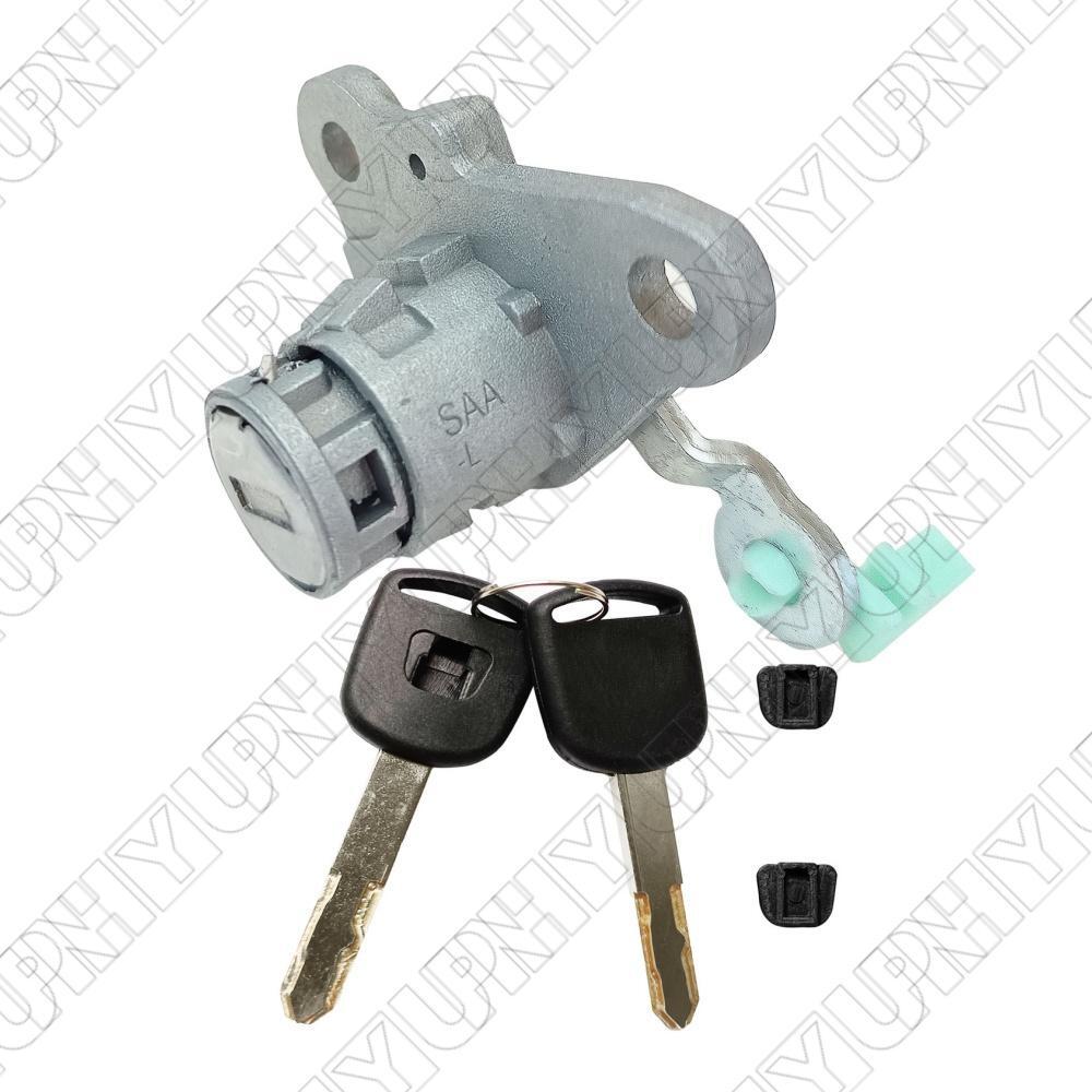 72185SLNA01 Left Driver Side Door Lock Cylinder w 2 Keys for Honda Fit 2007-2008