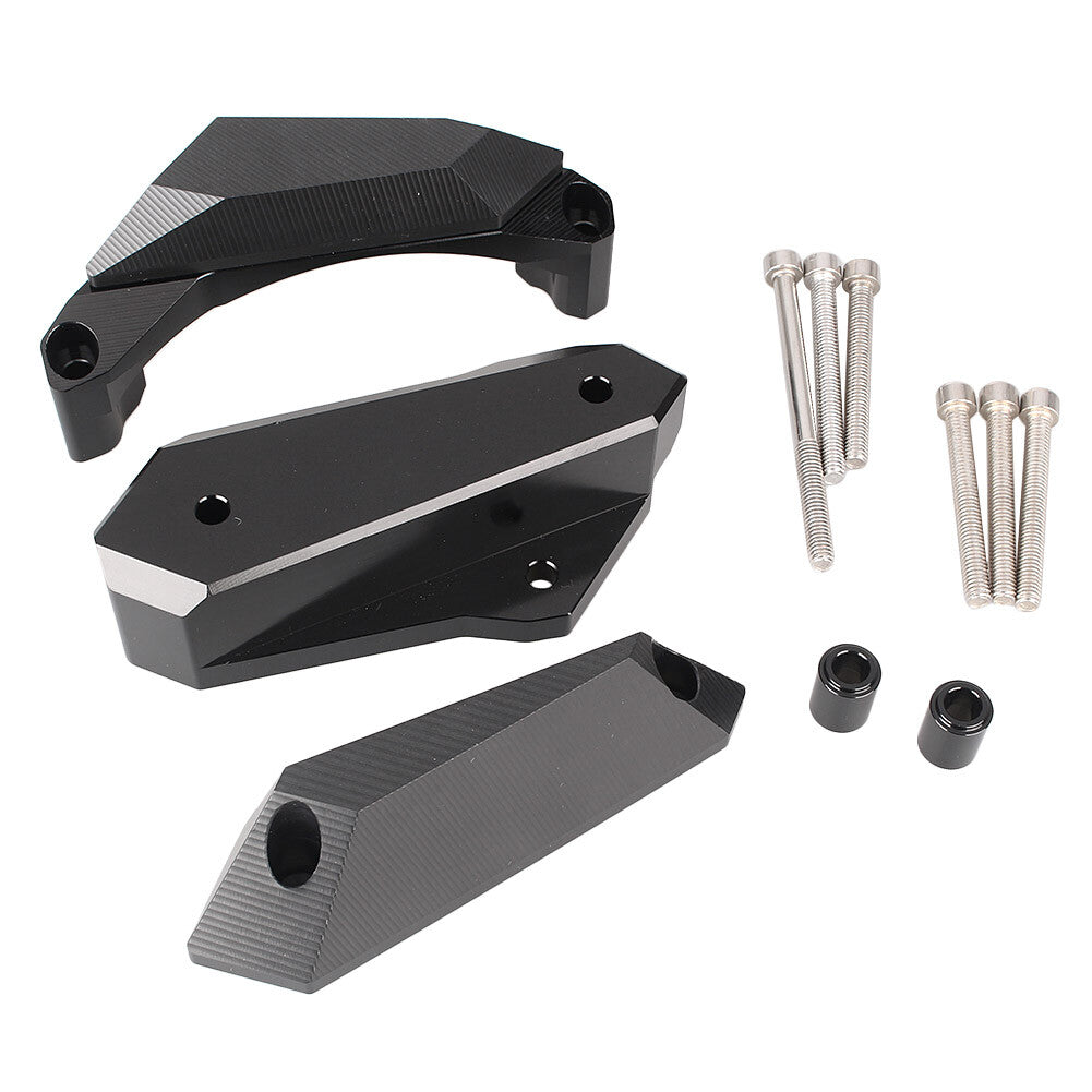 CNC Engine Guard Frame Slider Protector Fit for Yamaha YZF R3 R25 2015-2017 Black