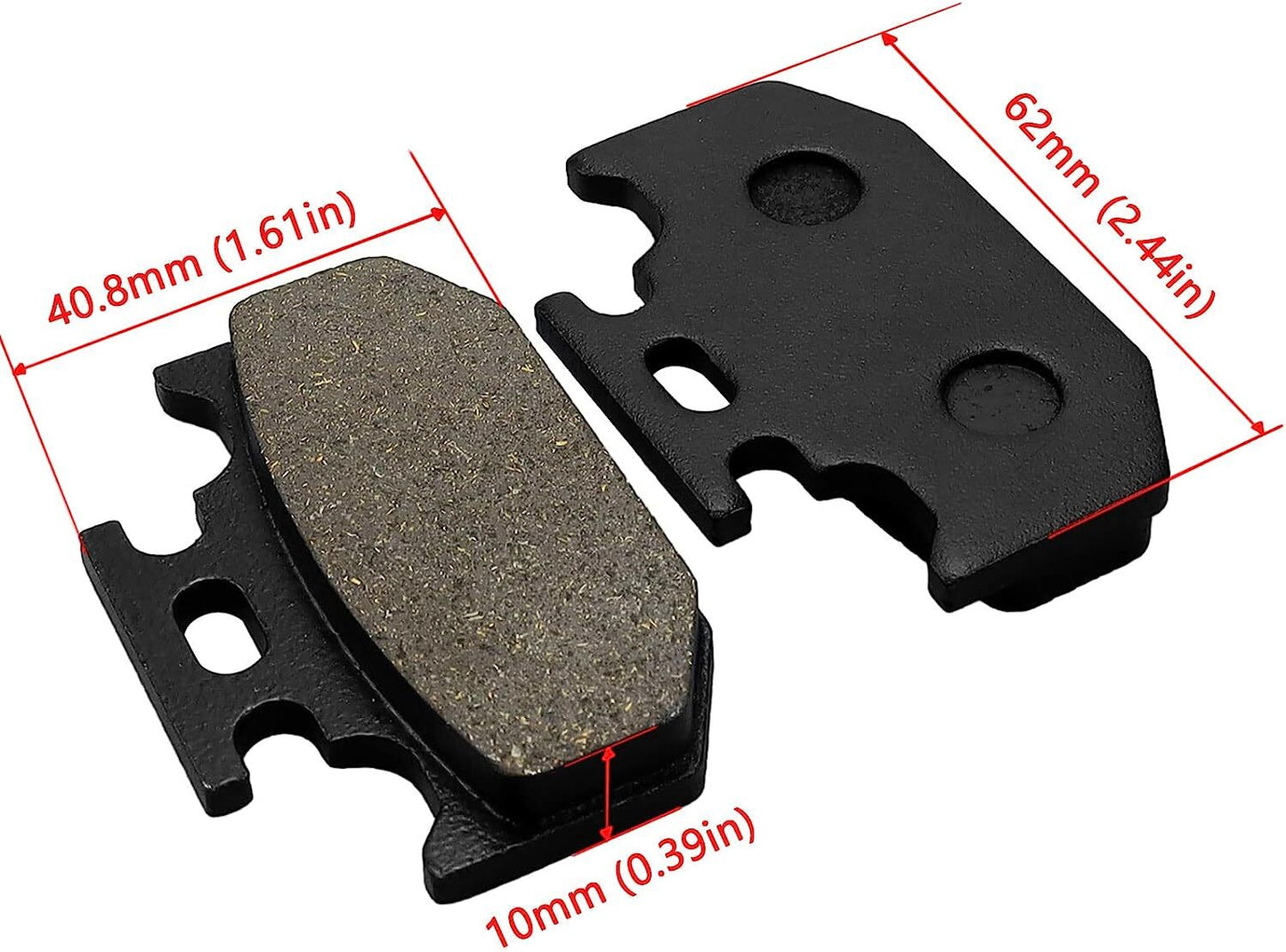 Brake Pad for Kawasaki KDX200 1997-2005 KDX250 KDX220R KLX250R KLX650 KLX650 C4