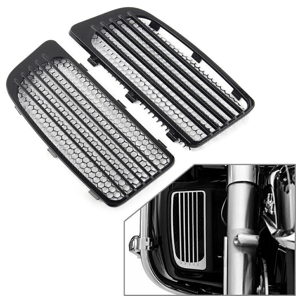 Lower Fairing Radiator Screen Guard Grills for Harley Road Glide 14-20