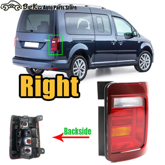 1-pack of for Volkswagen Caddy 2016/2017-2020, right rear taillight bulb missing.