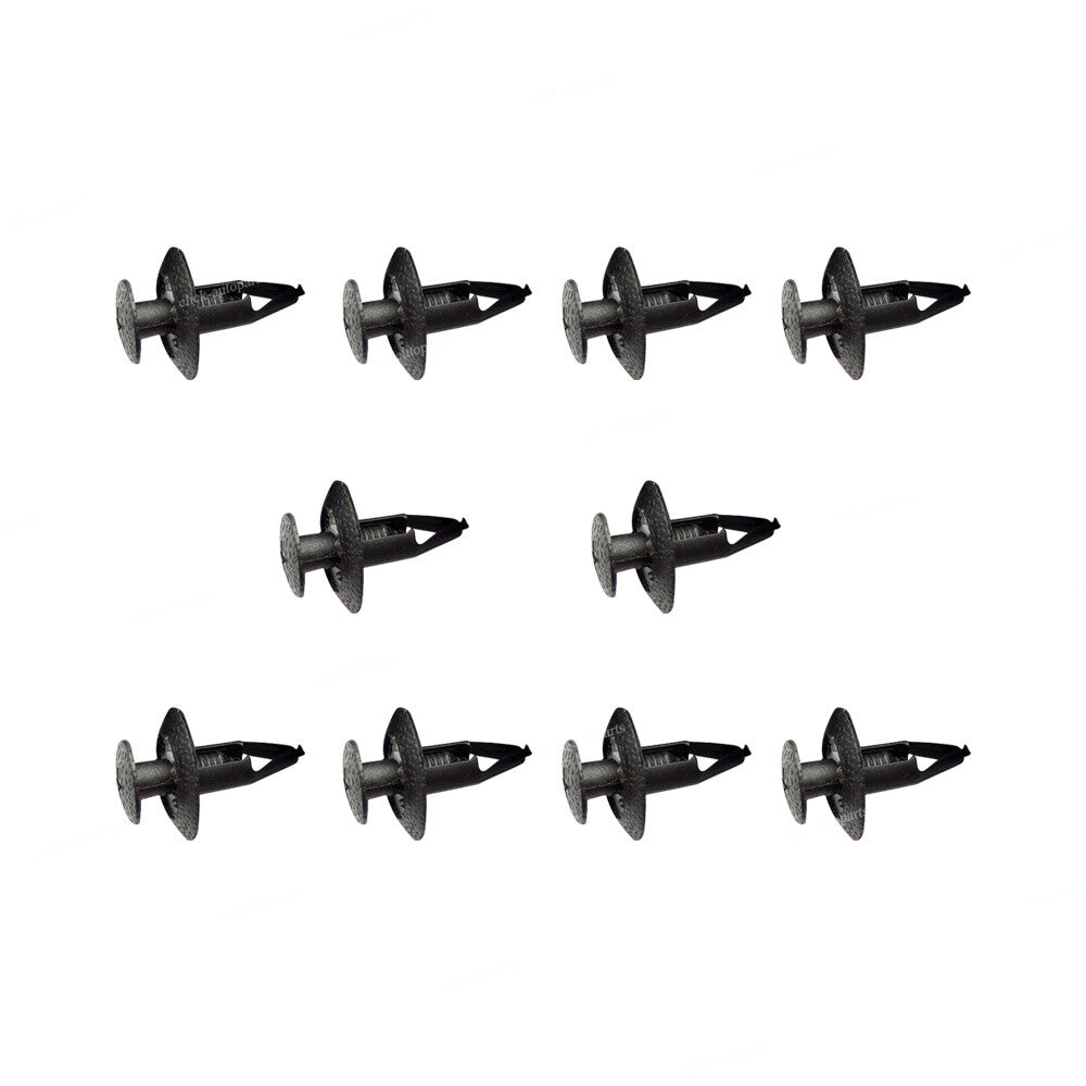 50Pcs Bumper Fascia Retainer Clip Black for Mitsubishi MB547806 300ZX 1990-On