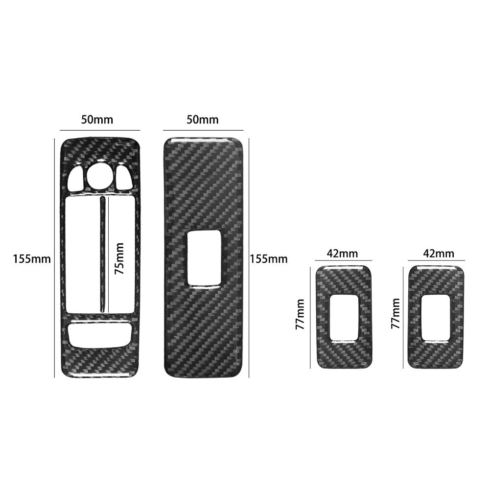 Carbon Fiber Window Lift Control Panel for Land Rover Discovery Sport 2015-2019