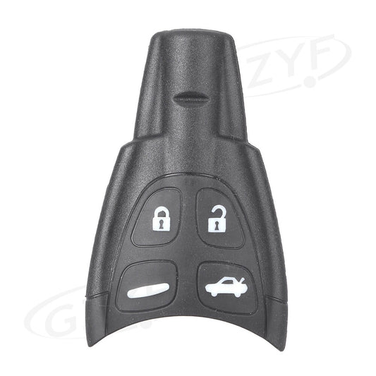 4 Buttons Remote Key Fob Shell Cover Case Keyless for Saab 9-3 Sport Sedan 03-11