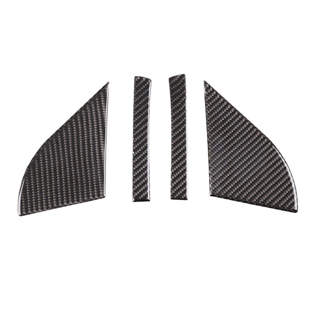 4¡ÁCarbon Fiber Front Window A Pillar Triangle Cover for Honda CR-V CRV 2007-2011