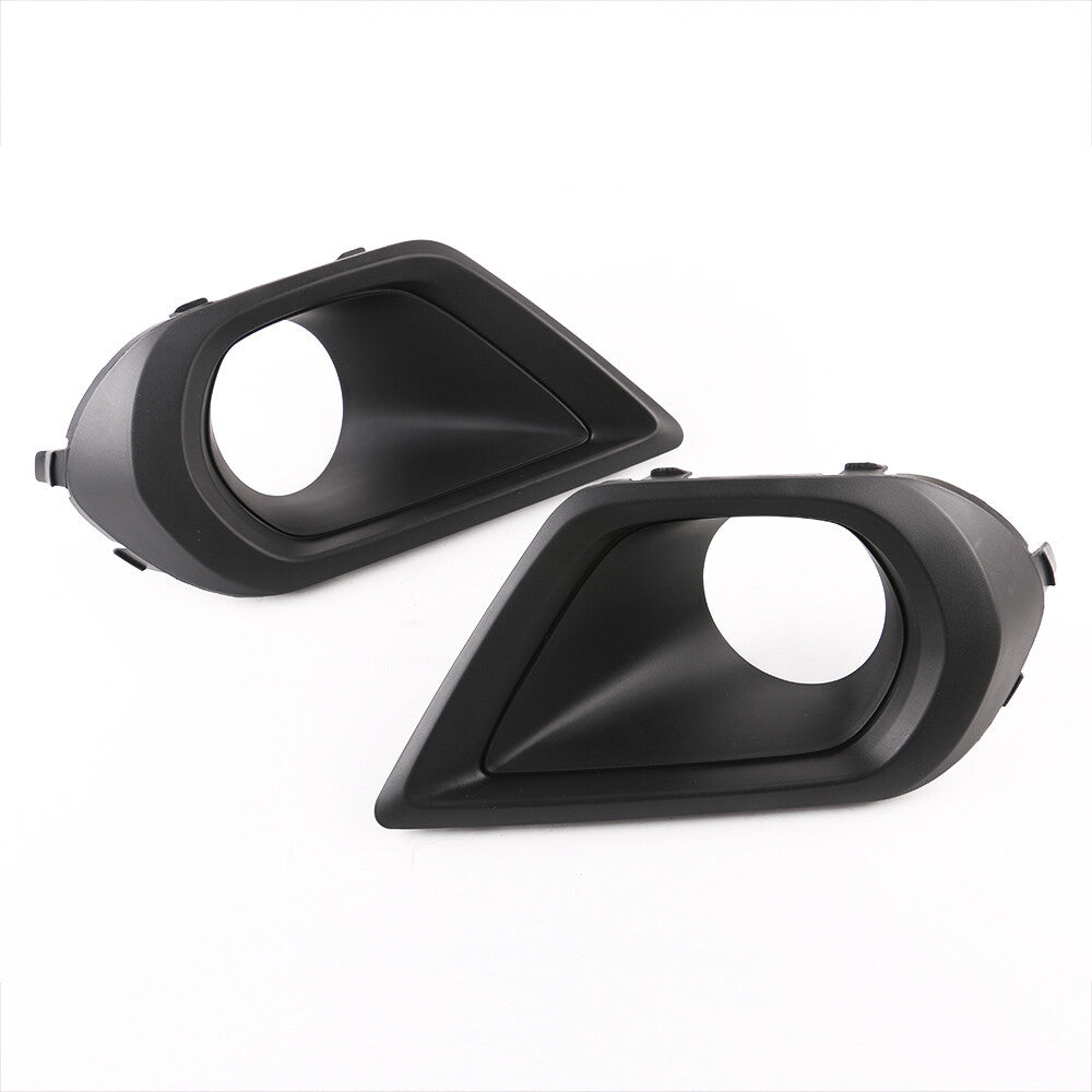 2pcs LH+RH For 2014-2016 for Subaru for Forester Bumper Insert Fog Light Bezel Cover New