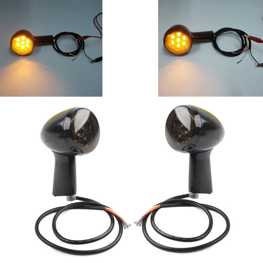 2x LED Rear Turn Signals Brake Light for Harley Sportster XL 883 1200 1992-22 21