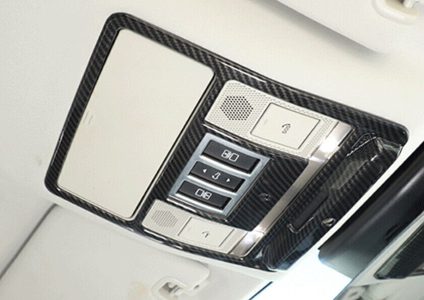for Land Rover Discovery 5 17-25 Carbon Fiber Front Reading Light Frame Trim 1X