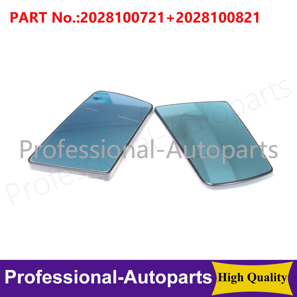 1Pair Left&Right Door Mirror Glass Fit for Mercedes-Benz E320 1998-99 E320 S320