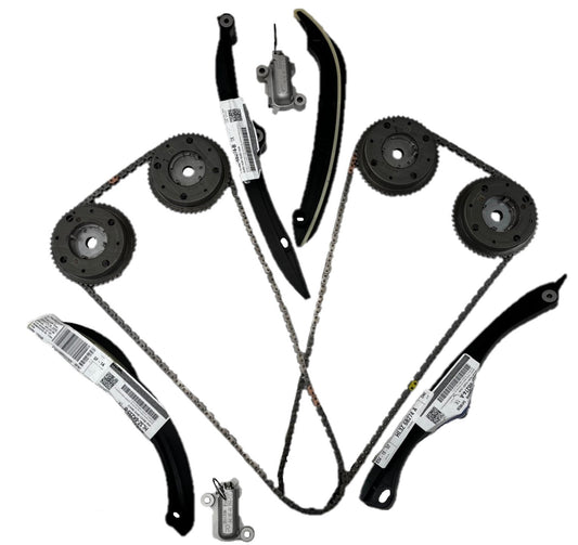 For 2017-2024 for Ford F150 3.5L Ecoboost Chains Guides Tensioners W/ PHASERS KIT