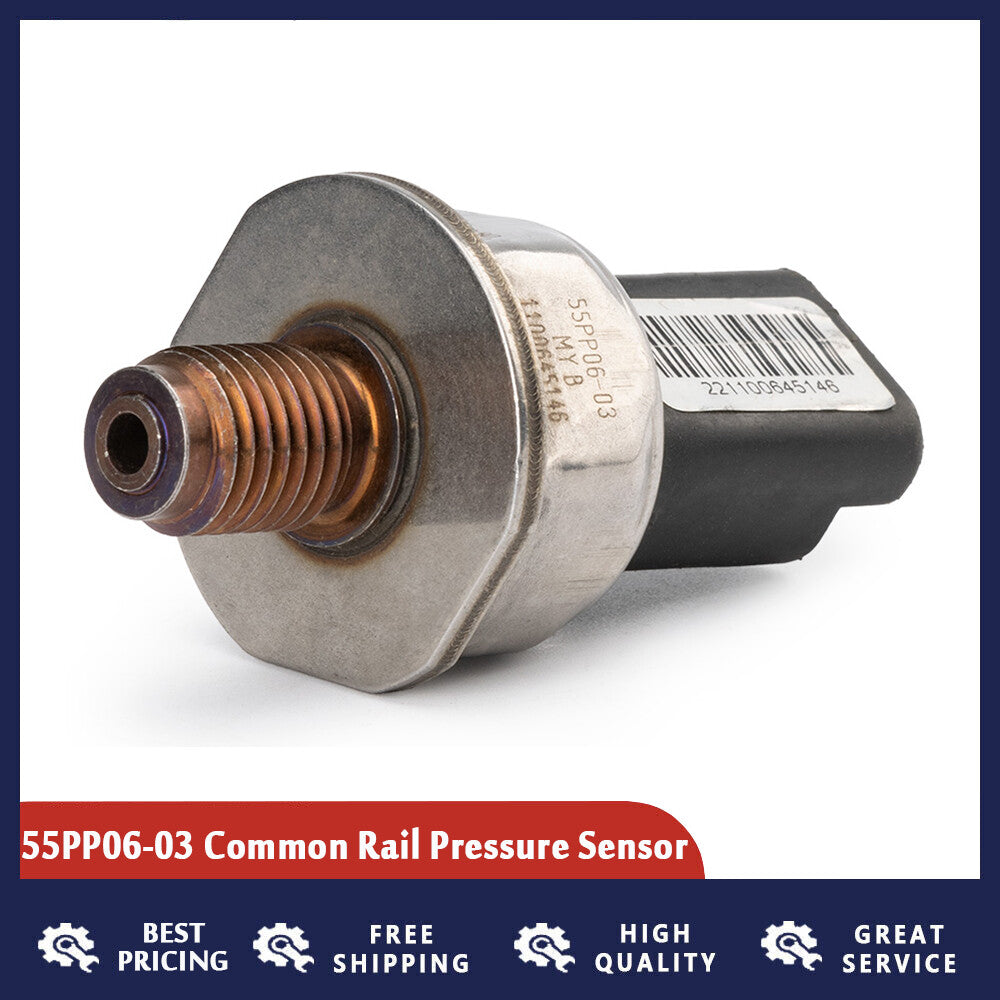 One 55PP06-03 fuel rail pressure sensor is suitable for Citroen Xsara C1-C5 DS3 1.4 1.6 HDi