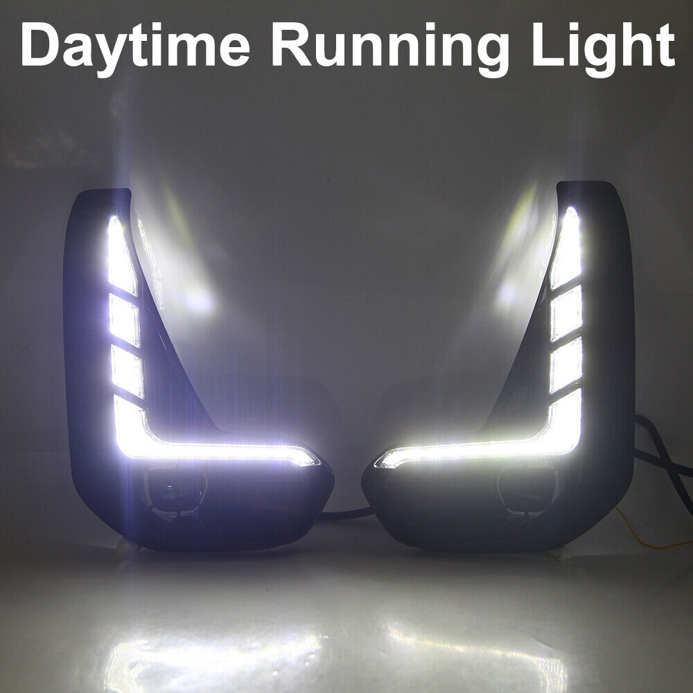 LED DRL Daytime Running Light Accessories for Toyota Hilux Revo 2020 2021 2022