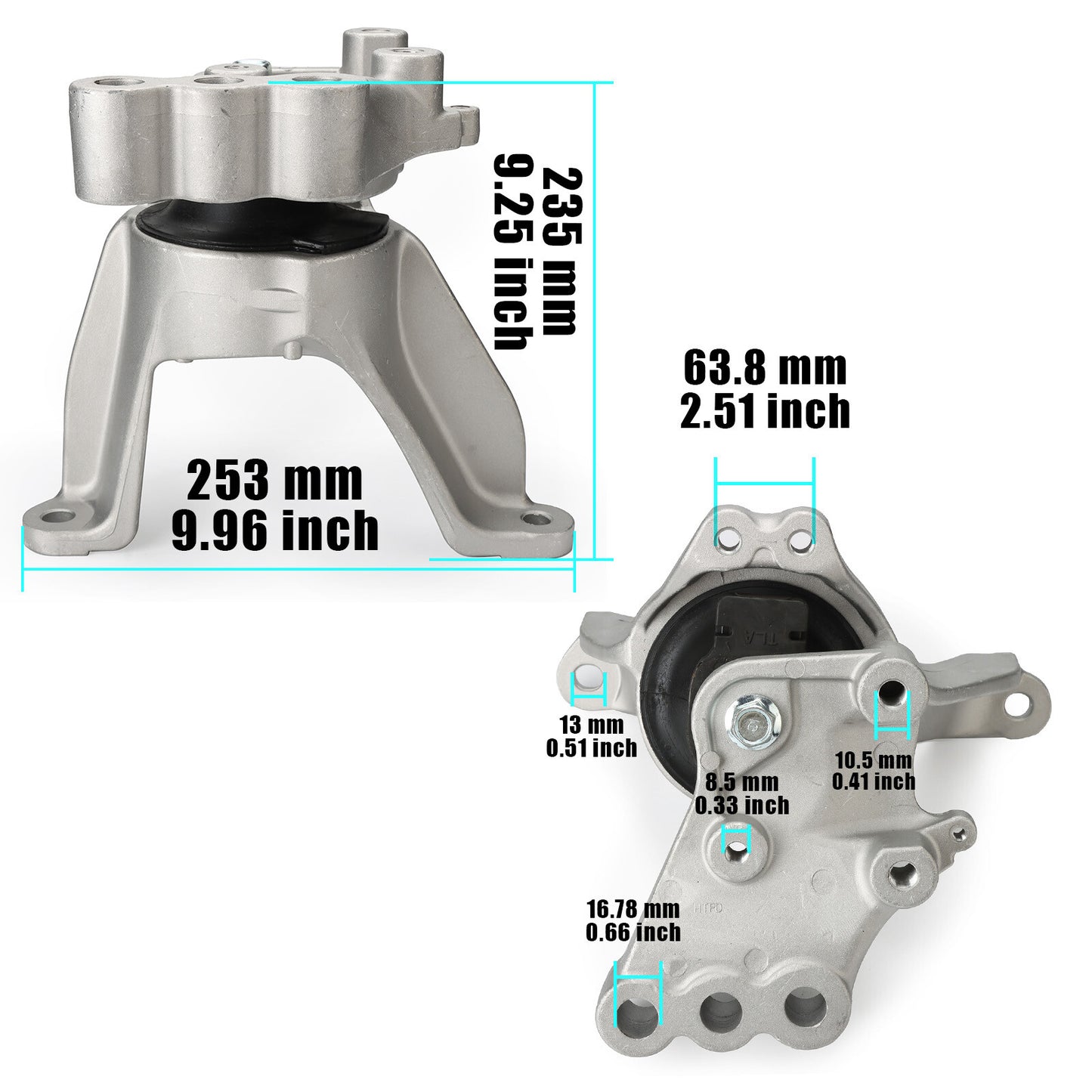 Right Passenger Side Engine Mount for Honda CRV CR-V 1.5L 2017 2018 2019 2021