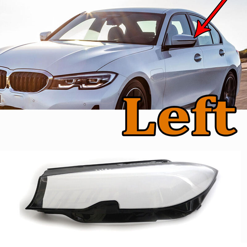 for BMW 3 SERIES G20 2019 2010 2021 Left Auto Headlight lamp Lens Cover Shell