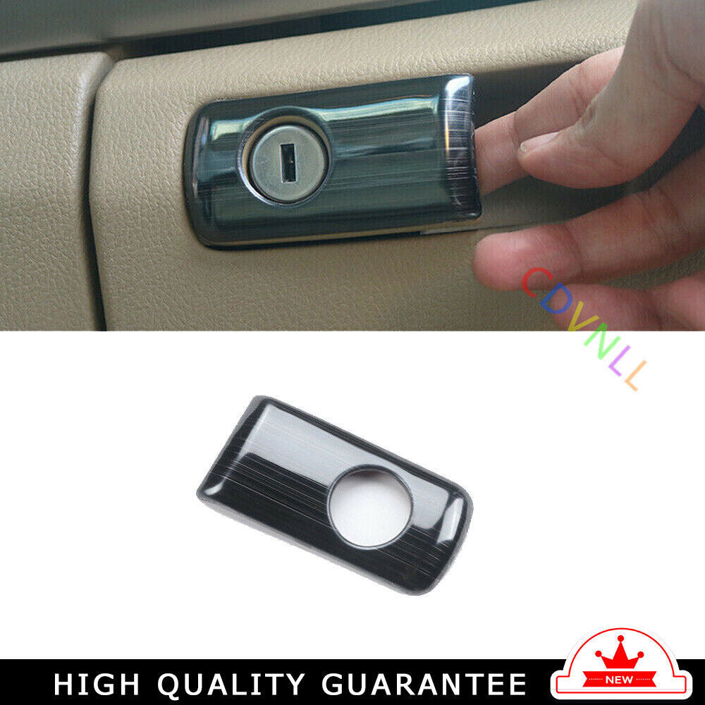 for Co -Pilot Storage Box Handle Sticker Trim for Honda Accord 08-2013 Black Titanium