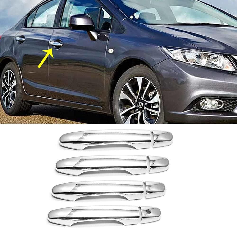 for HONDA CR-V CRV 2012 2013 2014 2015 2016 CHROME DOOR HANDLE COVER COVERS 4PCS