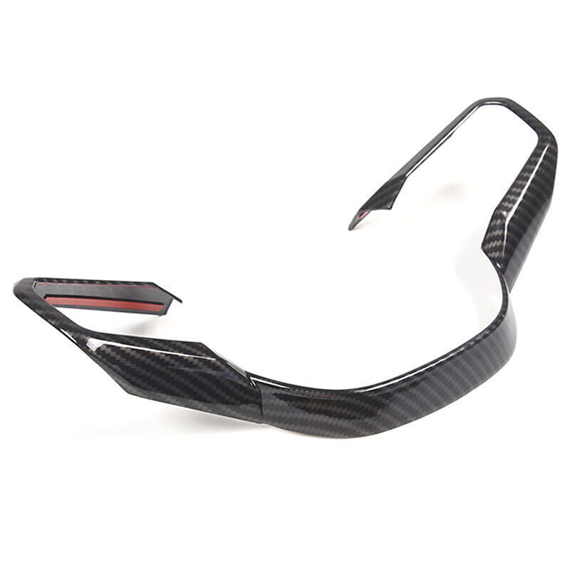 Carbon Fiber Inner Steering Wheel Molding Decor Cover Trim for BMW X1 2023-2025