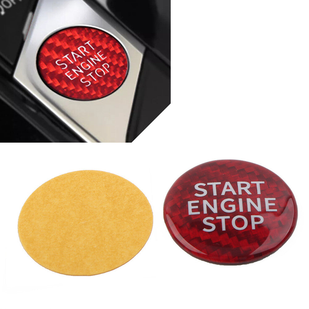 Engine Start Stop Button Cover for BMW G20 G14 G15 G29 G05 G06 G07 2019-21 Red