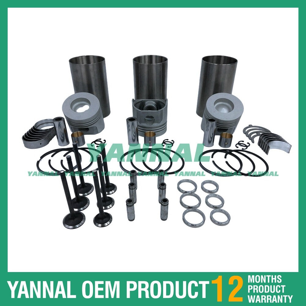 new Kubota D1462 rebuild and overhaul kit with engine bearings and valves