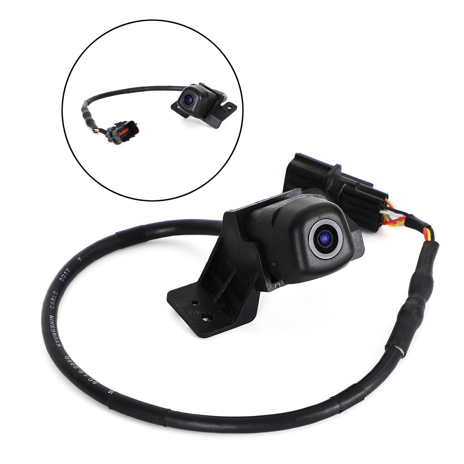 The 95760D3101 rearview camera is compatible with 2016-2018 for Hyundai for Tucson 95760D3100 and 95760D3000 models.