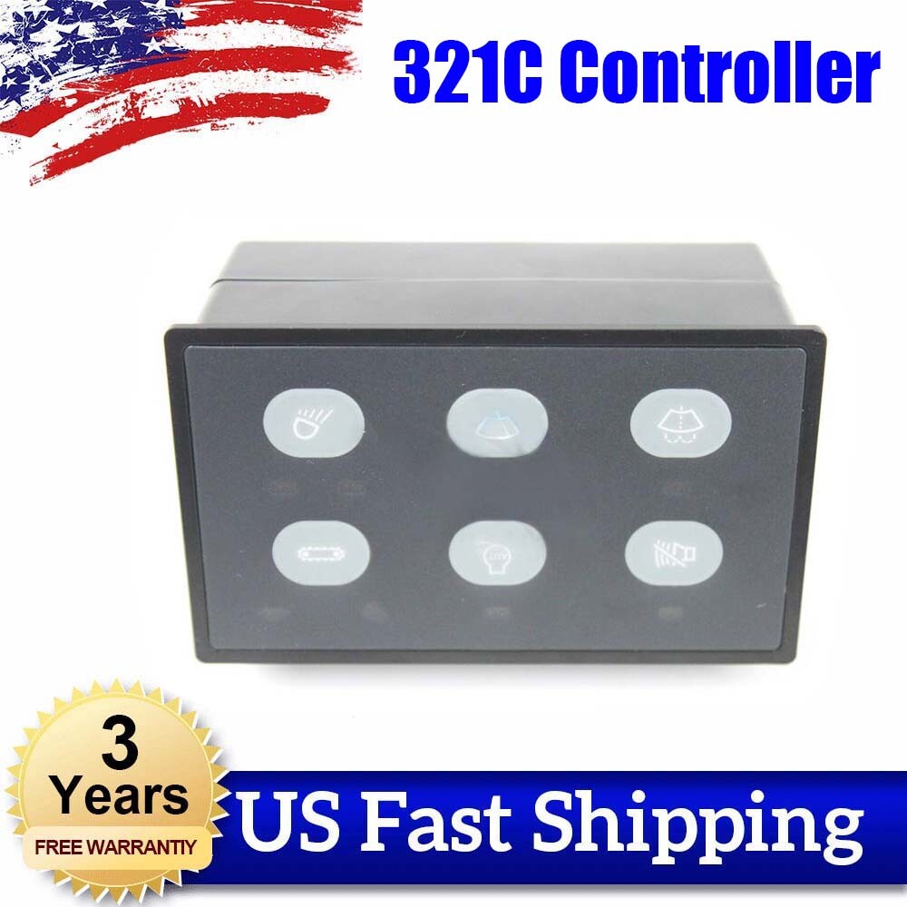 Head Lamp Wiper Controller 163-6701 1636701 Controller For Cat 320C E320C C312C