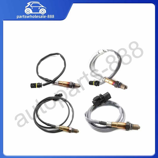 4-piece upstream + downstream oxygen sensor pack suitable for BMW E82, E90, E91, 128i, 328i, 328i xDrive, X3, X5
