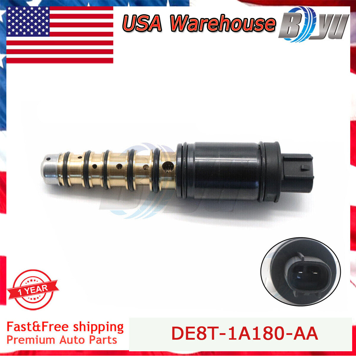 6SEU16C Compressor Electronic A/C Valve for Toyota RAV4 for Camry 2.4L CV47 07-09 US