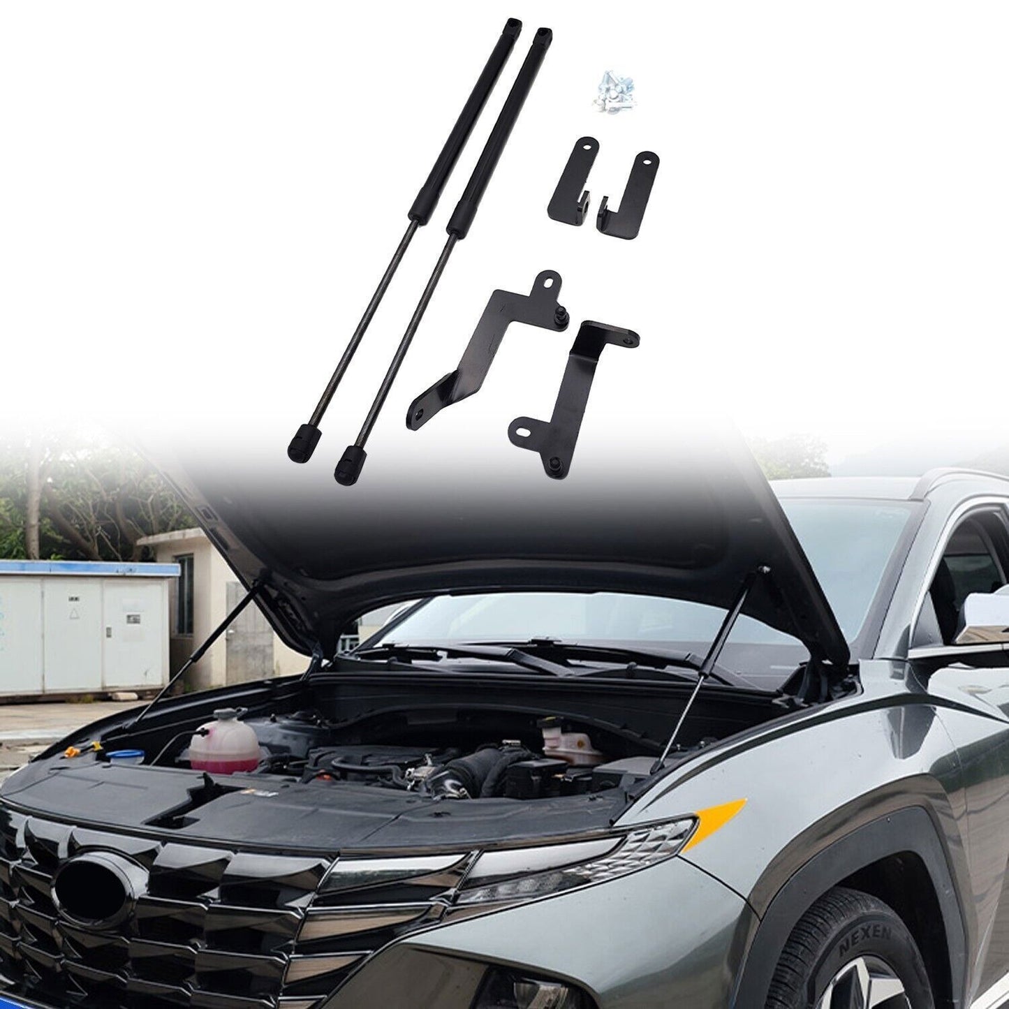 for Hyundai for Tucson 2022-2024 Front Engine Hood Lift Support Shock Strut Dampers