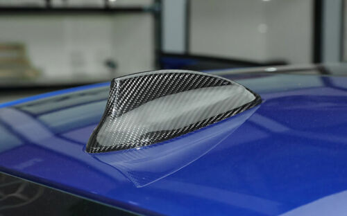 for BMW 3-Series G20 2019-2022 Car Roof Shark Fin Antenna Trim Real Carbon Fiber