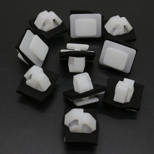 10-piece pack of for Hyundai and for Kia fender body side and rocker arm molding clamps with seals