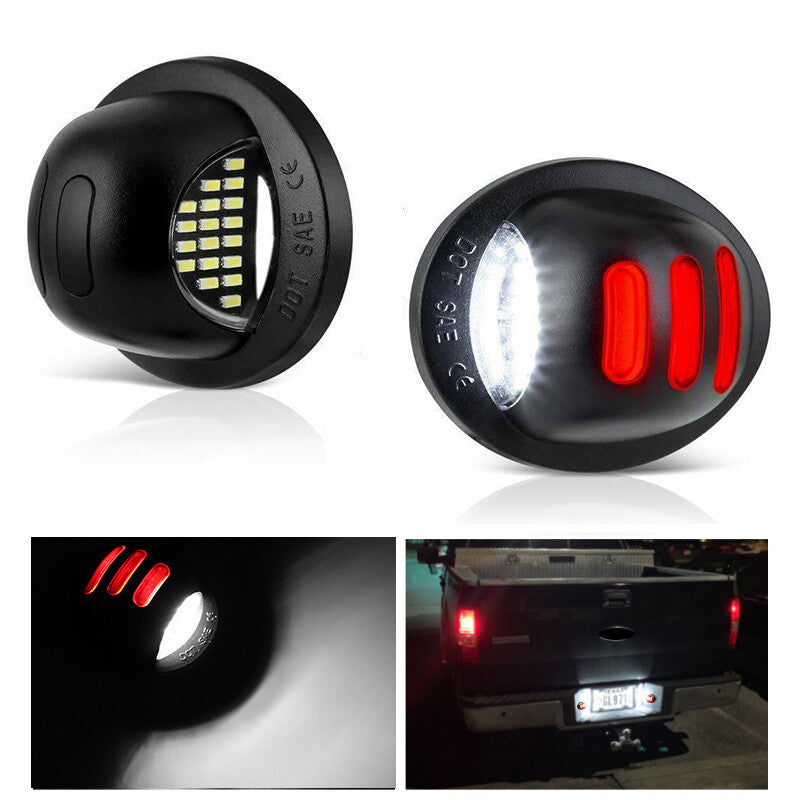 for Ford F150 F250 F350 F450 License Plate Light Tag Lamp Assembly Replacement